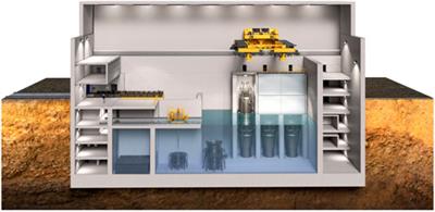 Unique safety features and licensing requirements of the NuScale small modular reactor